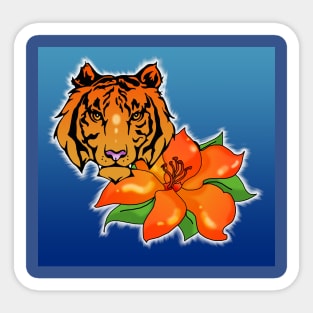 Tiger Lilly Sticker